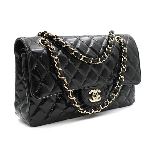 black quilted chanel handbag|chanel black classic quilted handbag.